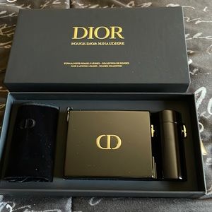 NWT Dior limited edition lipstick case/holder with chain